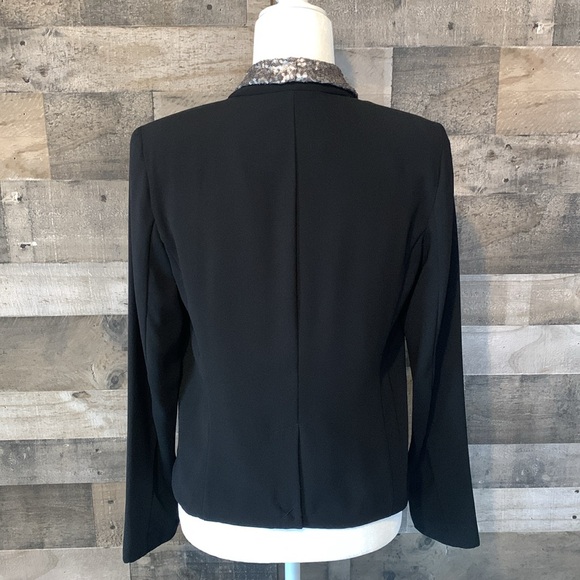 A.N.A. Open Blazer with sequined collar - Picture 2 of 16